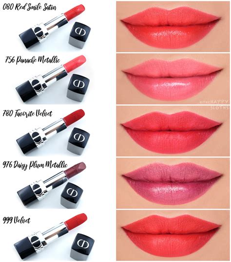 dior rouge dior refillable lipstick|dior lipstick color chart.